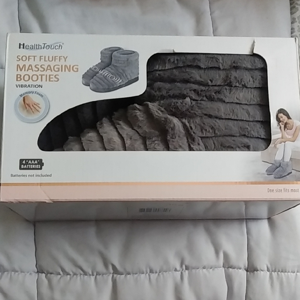 Gray Ankle Boots with Quilted Comfort